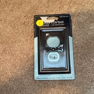 Aged Bronze Wall Plate